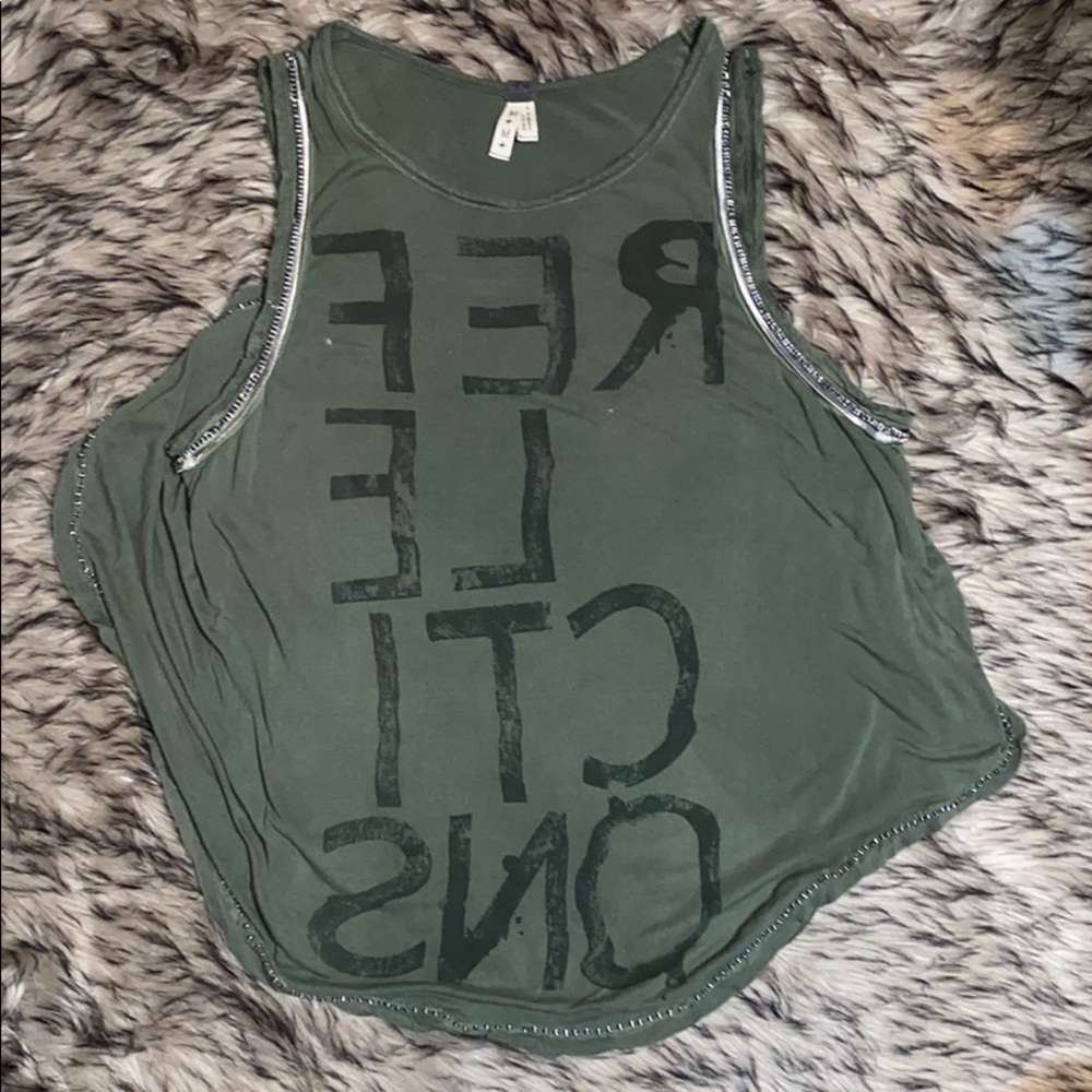 Reflection tank top